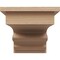 Ekena Millwork 6"W x 12"D x 6"H Wide Highland Rough Cedar Woodgrain TimberThane Corbel, Primed Tan CORUR06X12X06HLDRCPR - alternate 4